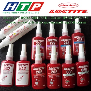 Keo dán khóa ren loctite 222 - 50ml