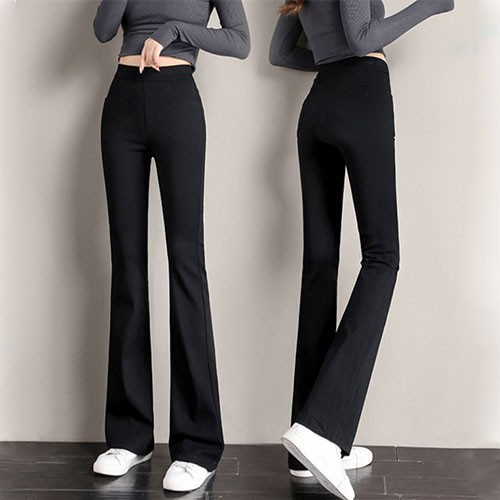 Quần legging nữ ôm ống loe dáng dài 888