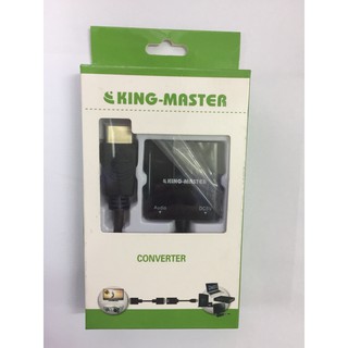 CÁP HDMI RA VGA KINGMASTER KY-H121B