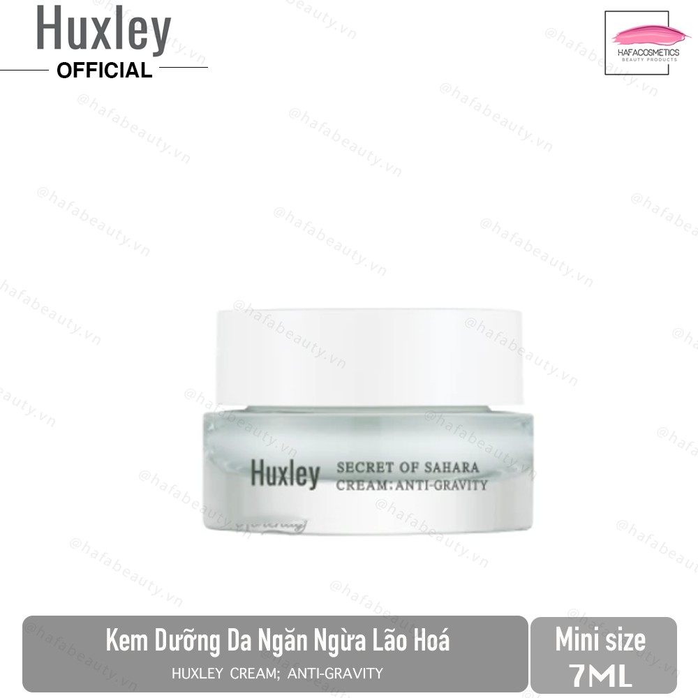 [Minisize 7ml]Kem dưỡng da chống lão hoá Huxley Cream Anti - Gravity 7ml