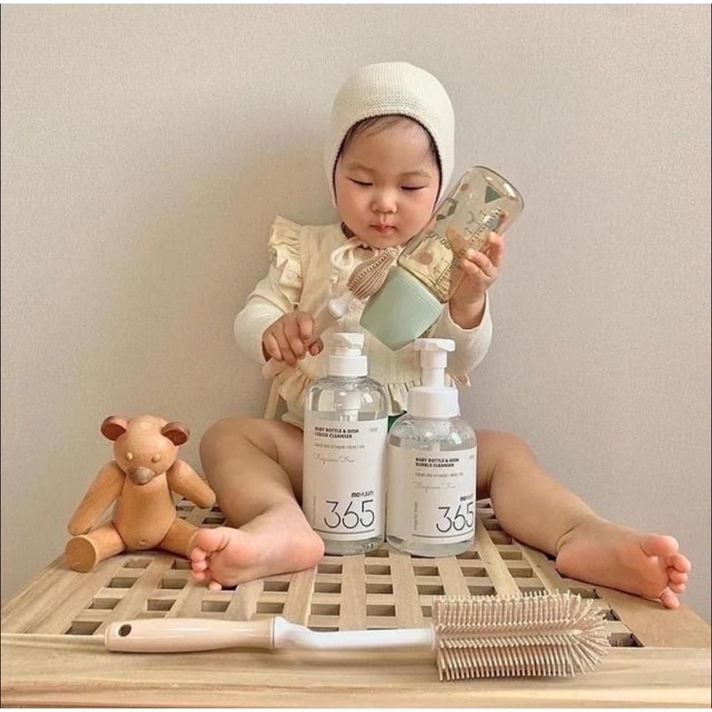 NƯỚC RỬA BÌNH HỮU CƠ MOYUUM 365 tạo bọt Hàn Quốc