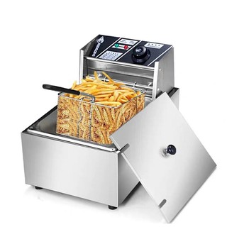 Bếp chiên nhúng dầu chạy điện