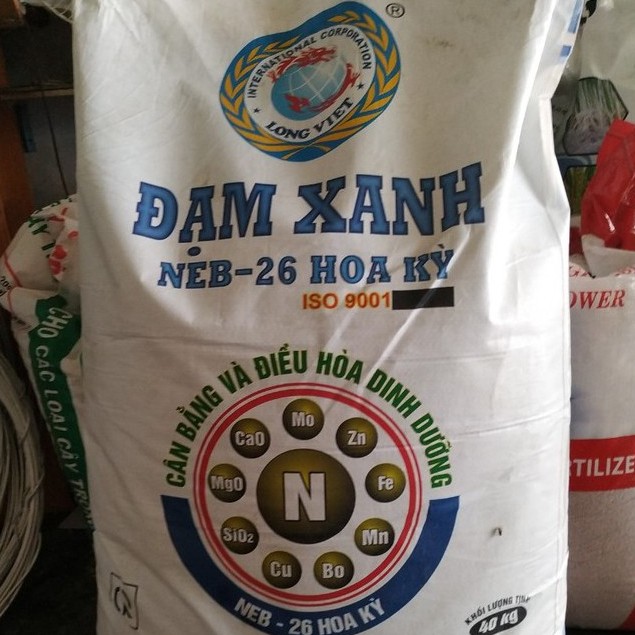 (500g) Phân Đạm Xanh dùng chế phẩm NEB26 Hoa K, Phân Bón Đạm Xanh