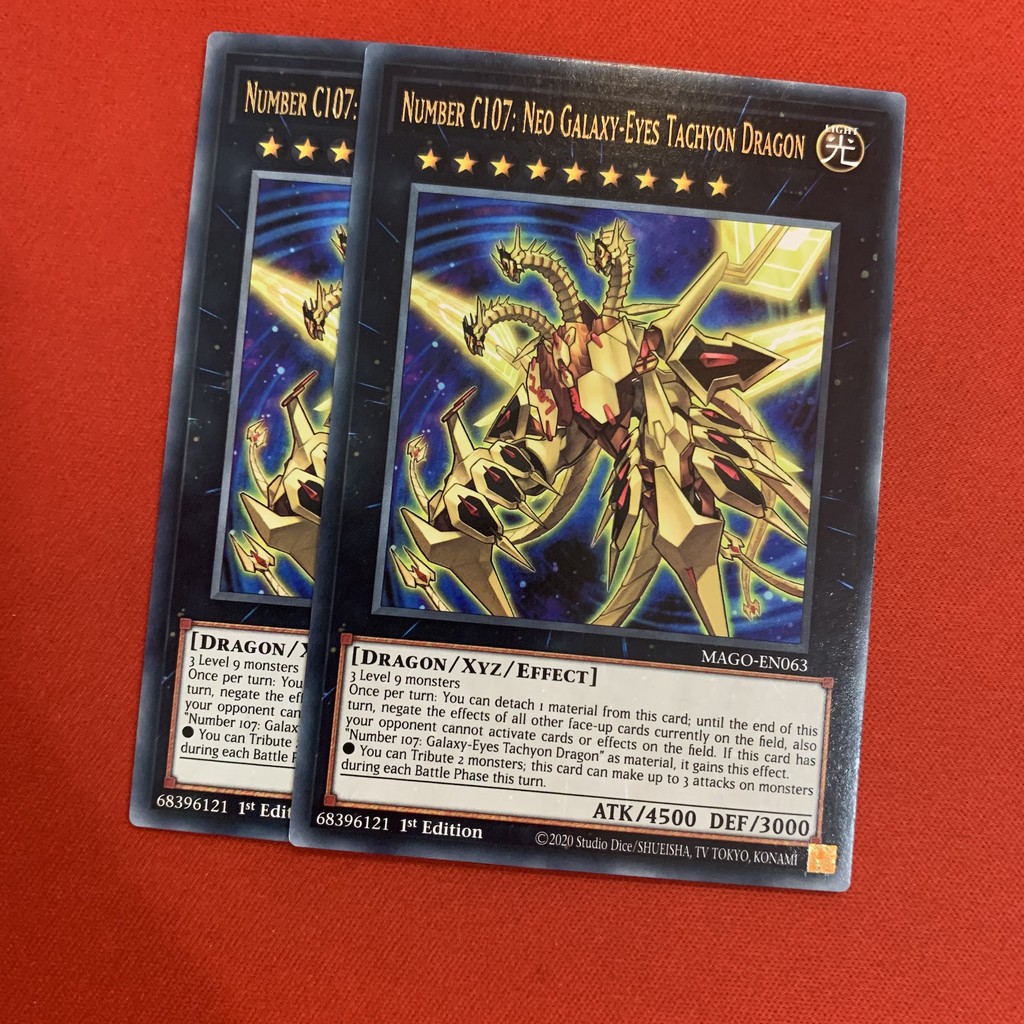 [EN][Thẻ Bài Yugioh Chính Hãng] Number C107: Galaxy-Eyes Tachyon Dragon