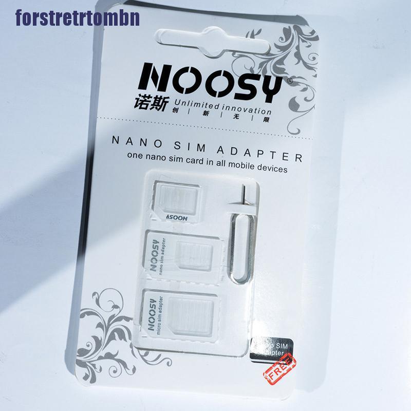 Bộ Chuyển Đổi Fsttmbn) Nano Micro Sim 3 Trong 1 Cho Iphone 5 4s 4 Nokia S