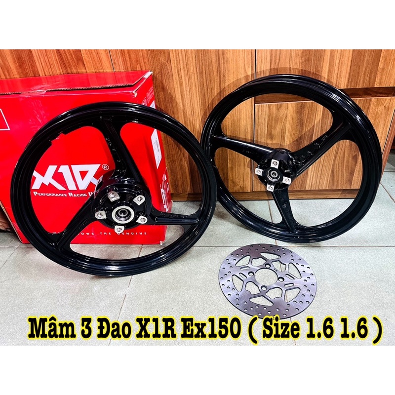 Mâm 3 Cây Ex150 Chính Hãng X1R  >>>>