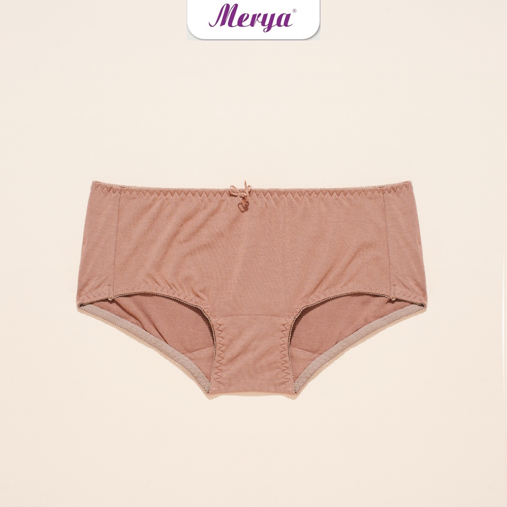 Quần lót nữ chất liệu cotton cao cấp co dãn thấm hút Merya B013 mềm mại, êm ái kháng khuẩn khử mùi