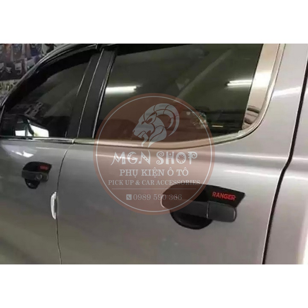 [Nẹp chân kính] [Ford Ranger 2012 - 2021] inox