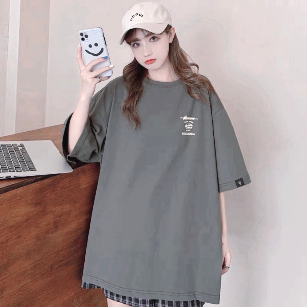 Áo thun phông logo tay Full size WALLEY 1871 Unisex From rộng KL Unisex