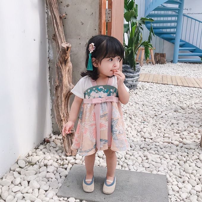 Trang Phục Thiết Kế Theo Phong Cách Trung Hoa Xinh Xắn Cho Bé Gái