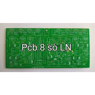 Bo pcb(bo sợi) 8 sò liền nguồn công suất 800w × 2kênh (có rơle bảo vệ loa)
