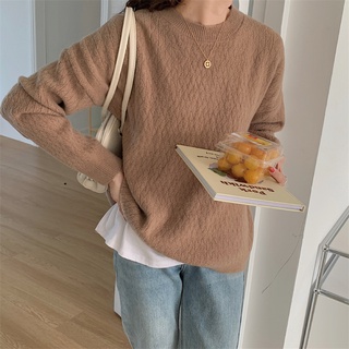 Áo Len Nữ Hàn Quốc Cổ Tròn 834