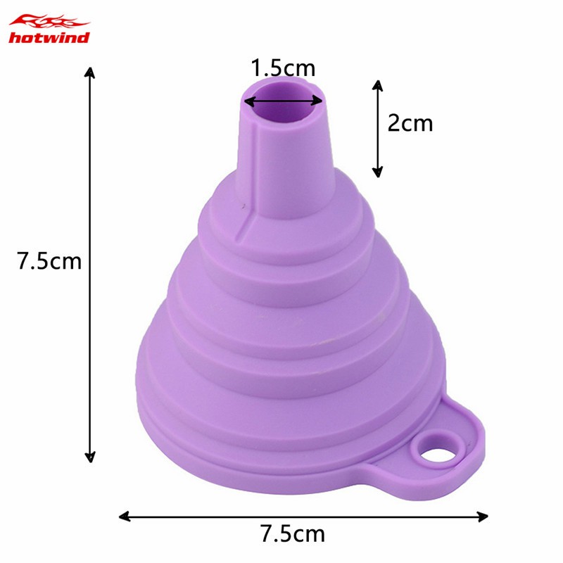 Phễu silicon có thể gấp lại nhỏ gọn cho nhà bếp