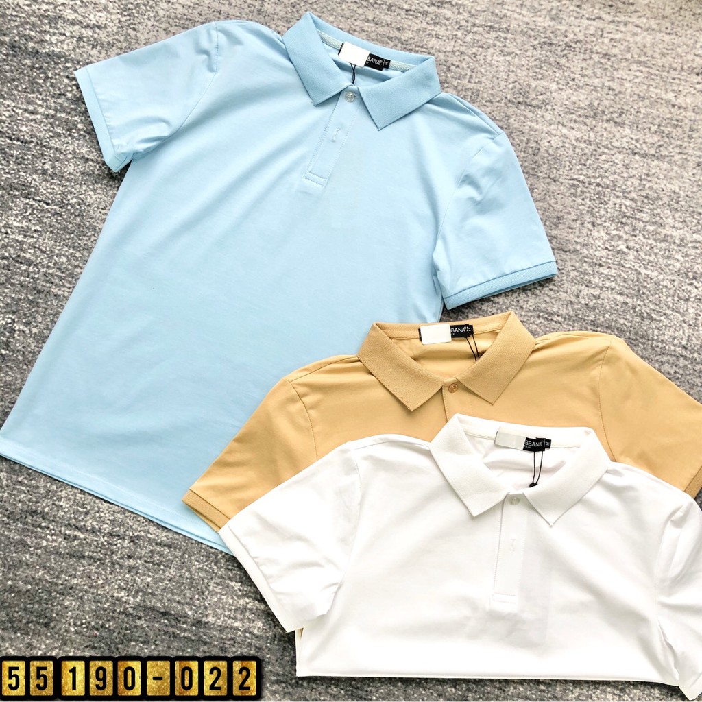 Áo Polo Trơn Đơn Giản-Áo Thun Có Cổ