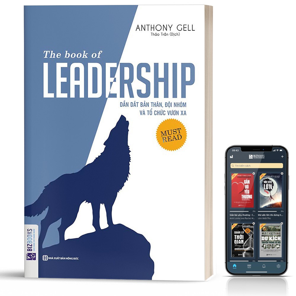 BIZBOOKS - Sách Dẫn dắt bản thân, đội nhóm và tổ chức vươn xa - The book of leadership