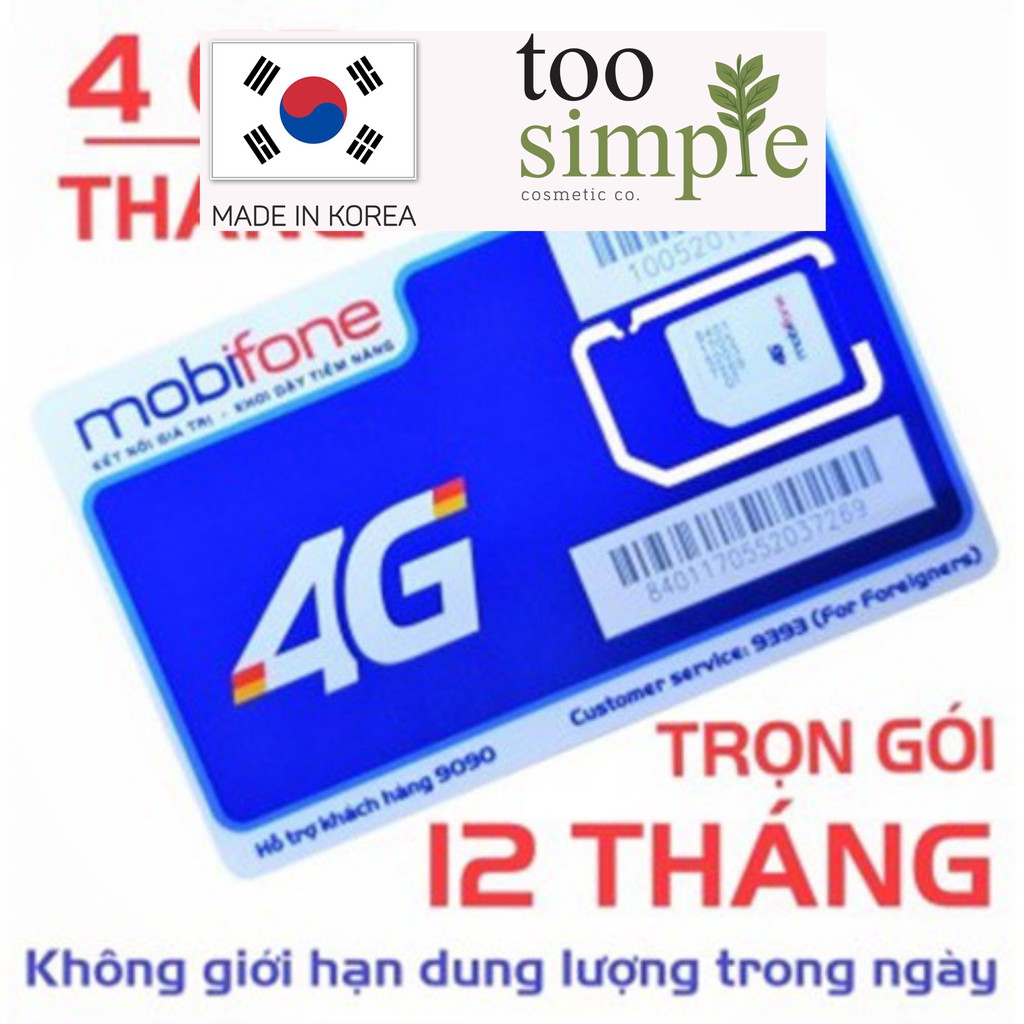 Sim 4G Mobifone trọn gói 1 năm không nạp tiền MDT250A và MDT135A/F250