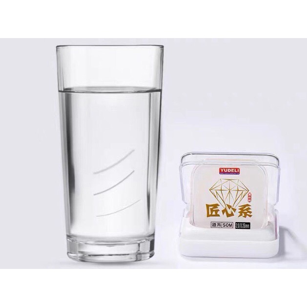 Cước câu cá Yudeli 50m siêu bền mềm mượt chuyên làm trục, thẻo