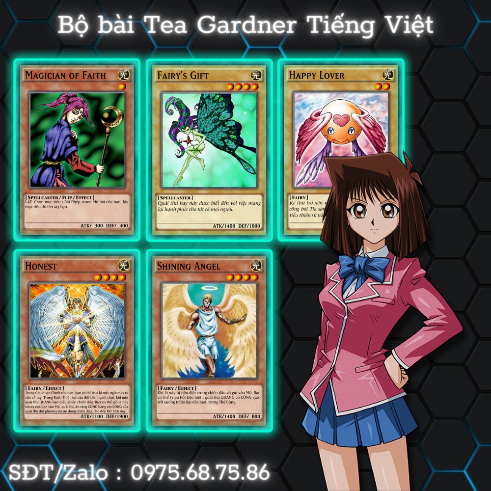 Bài Yugioh Tiếng Việt - Bộ bài Tea Gardner