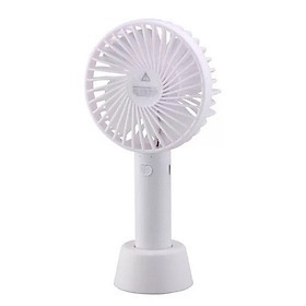 QUẠT MINI TÍCH ĐIỆN CẦM TAY 3 CHẾ ĐỘ siêu mát, full box, kèm pin, có đế để bàn tiện dụng | BigBuy360 - bigbuy360.vn