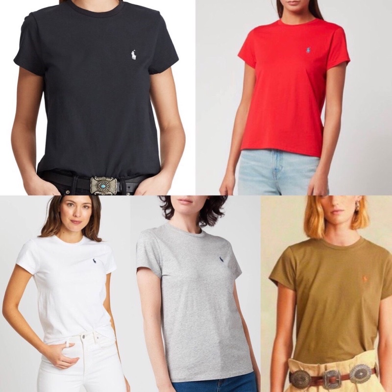 Áo thun polo trơn thêu