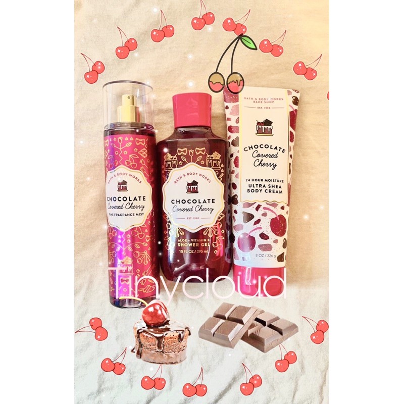 BST Body Mist hương bánh ngọt Strawberry, Coconut, Rasperry Bath and Body Works 2021 | BigBuy360 - bigbuy360.vn