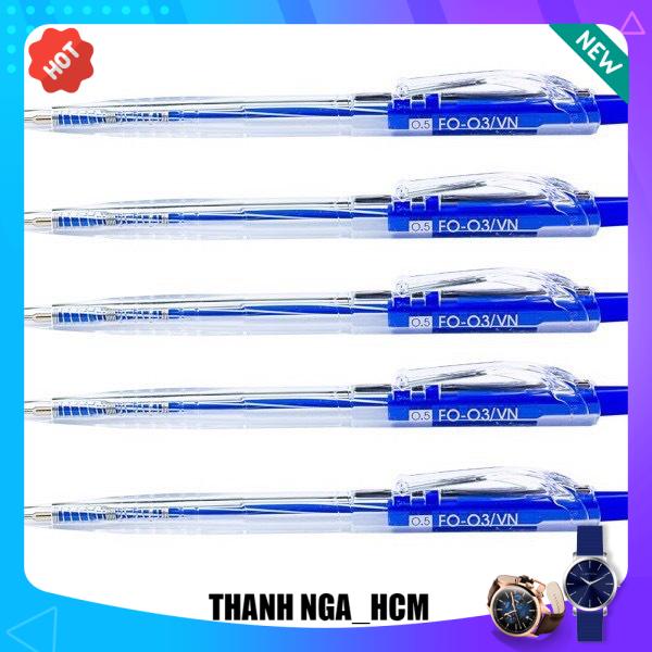 combo 10 bút bi mực xanh phổ biến nhất hiện nay