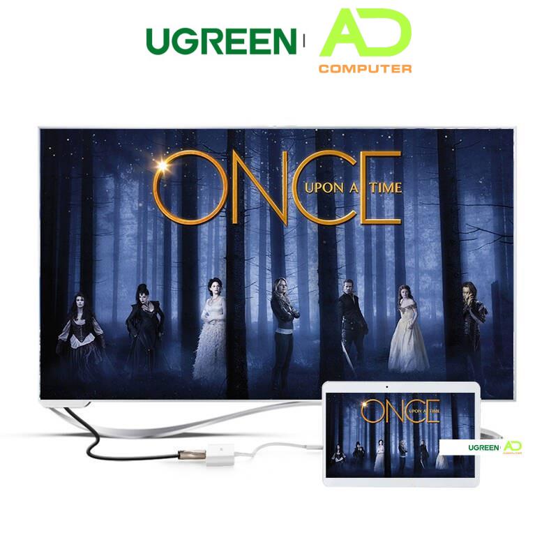 Bộ chuyển đổi micro HDMI sang HDMI và VGA dài 10CM UGREEN MM115 30354