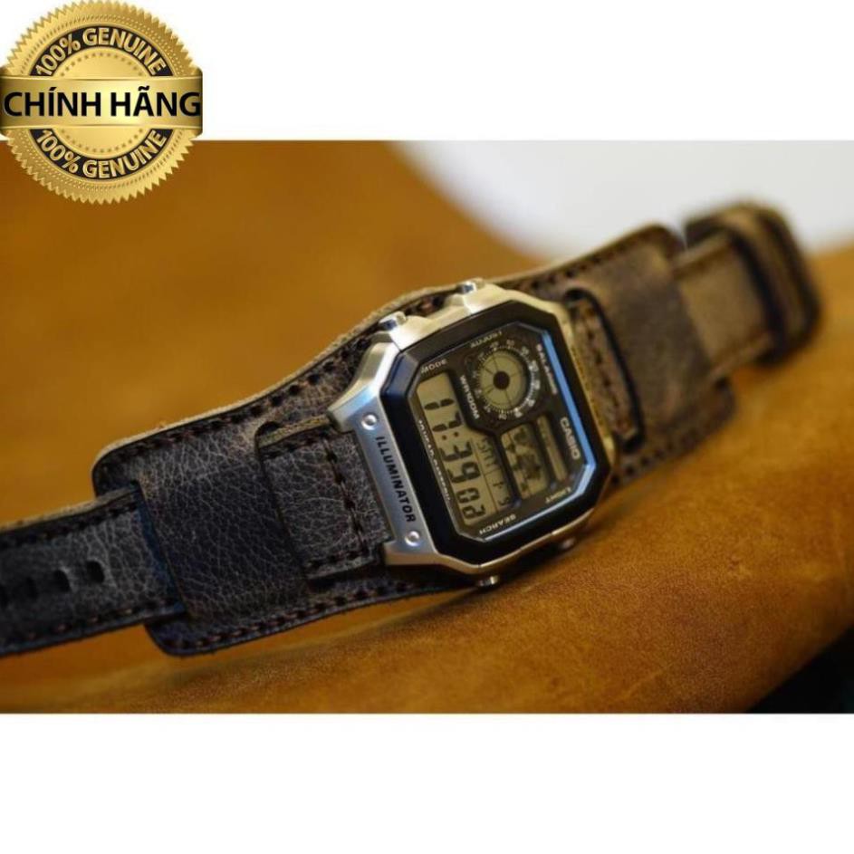 TẤM BUNDSTRAP DA SÁP NGỰA VÂN HẠT TỰ NHIÊN – RAM B2 - HÀNG CHÍNH HÃNG RAM LEATHER .