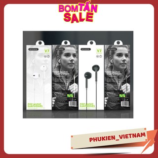 ( HTT02) TAI NGHE SENDEM V7 CHÍNH HÃNG - BASS TỐT - BẢO HÀNH DÀI HẠN