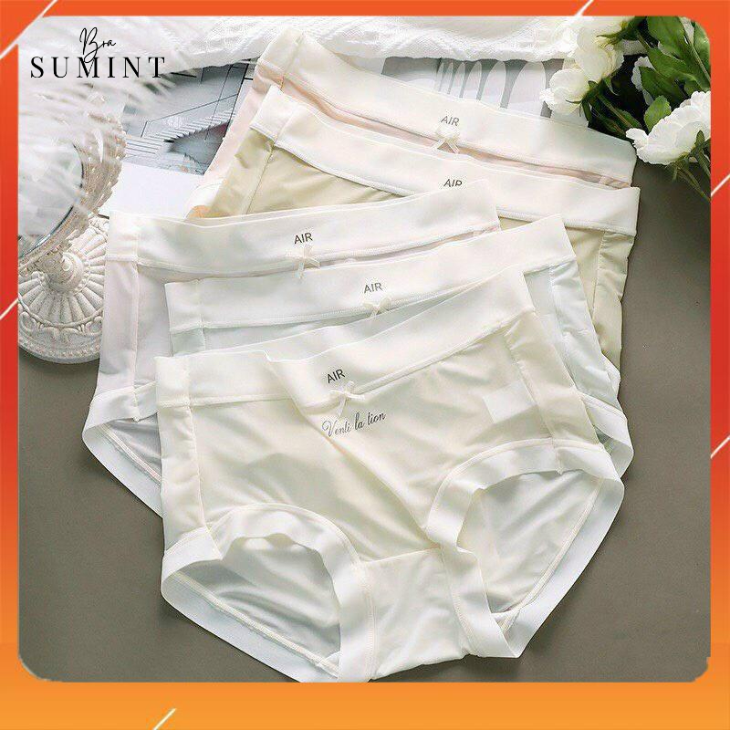 Quần lót nữ cạp cao tàng hình kháng khuẩn siêu mỏng siêu mềm siêu nhẹ thoáng mát gen bụng nâng mông Q7012