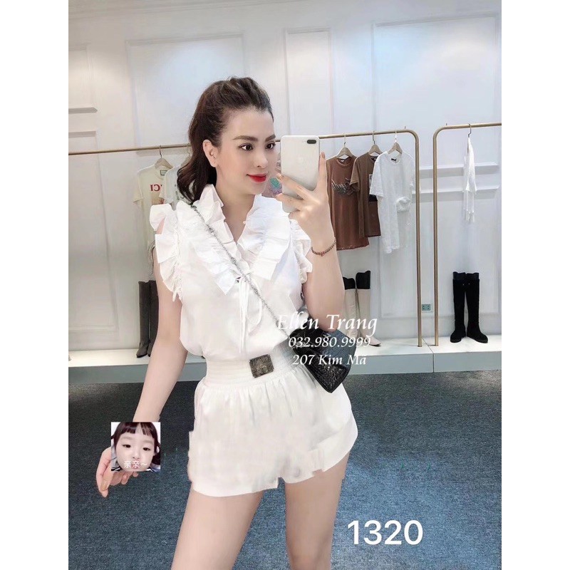 quần short lụa cạp chun Chaneo