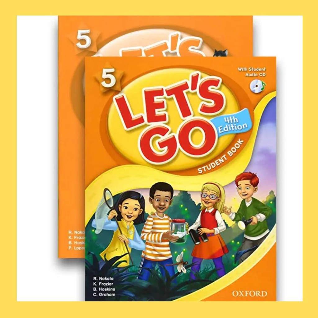 Bộ  Let’s Go 4th Edition – Let’s Go 5 (Work Book + Student Book)