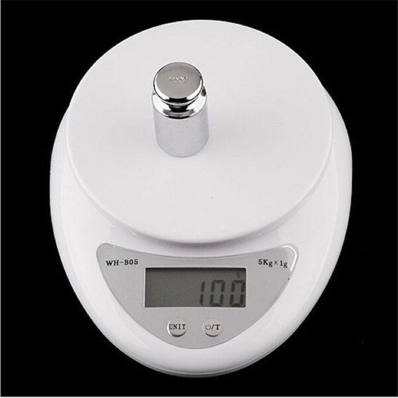 Cân Điện Tử Tiểu Ly ELECTRONIC SCALE 5KG / 10KG (TẶNG PIN) - Cân Nhà Bếp Độ Chính Xác Cao