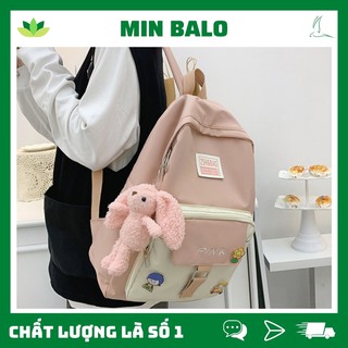 Balo Nữ Đẹp Đi Học ULZZANG Chồng Nước Thời Trang Cao Cấp Giá Rẻ Min Balo  MS08