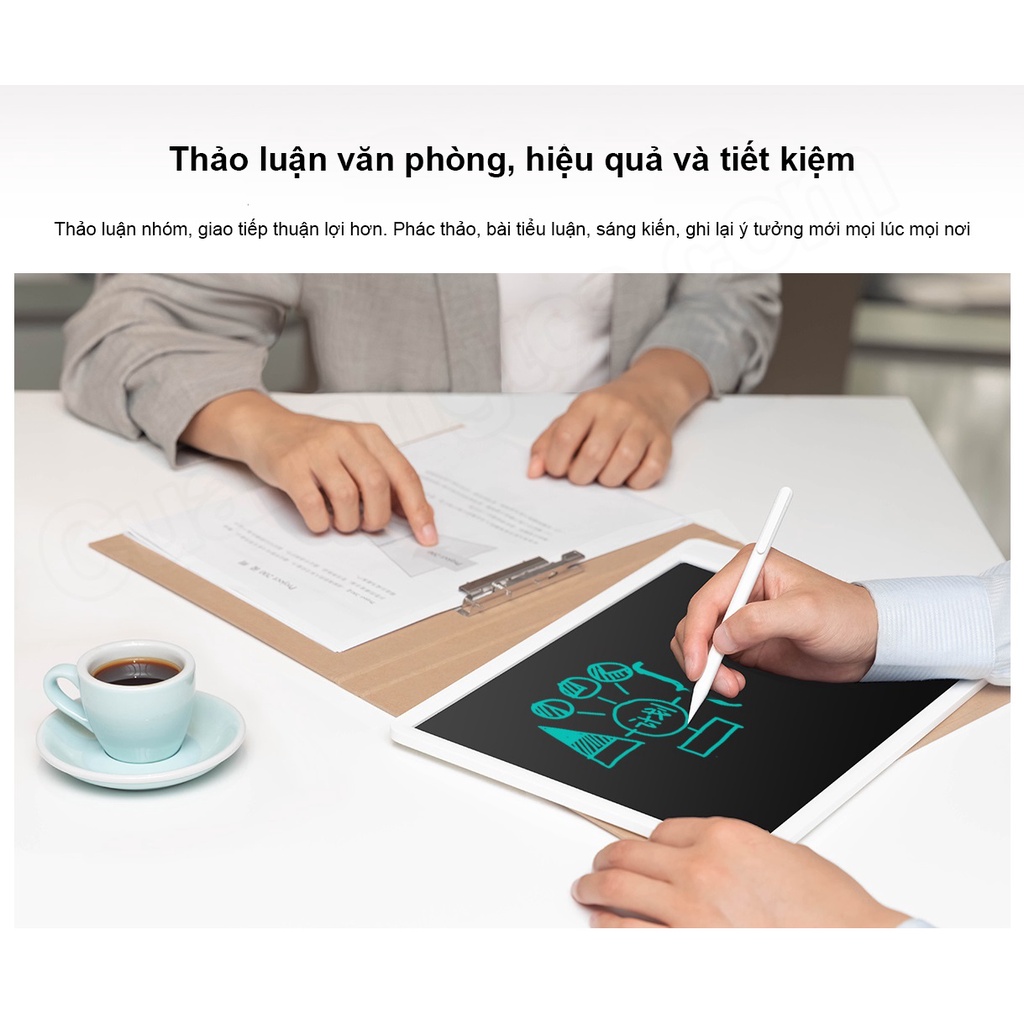 Bảng viết điện tử Xiaomi Mijia - Bảng vẽ điện tử thông minh Xiaomi mijia màn hình LCD bút cảm ứng an toàn cho trẻ em