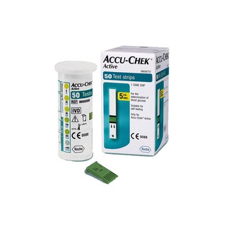 Que Thử Đường Huyết Accu-Chek Active (Hộp 50 Que)