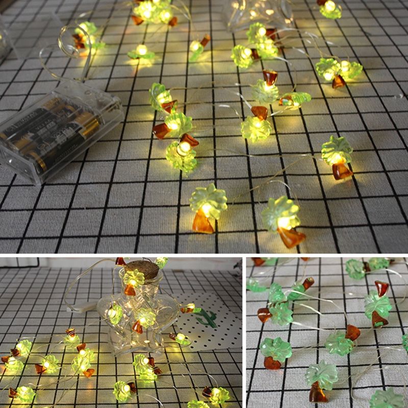 Dây đèn LED trang trí nhiều màu sắc nhiều mẫu tùy chọn xinh xắn