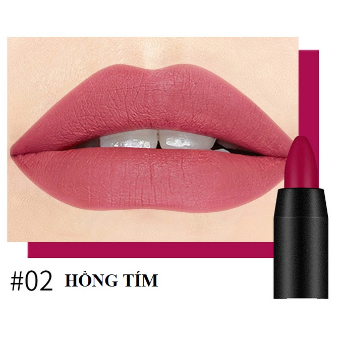 Son sáp bút chì Flowing Golden Kiss Matte Soft Lipstick siêu lì và mịn môi PI3016 | BigBuy360 - bigbuy360.vn