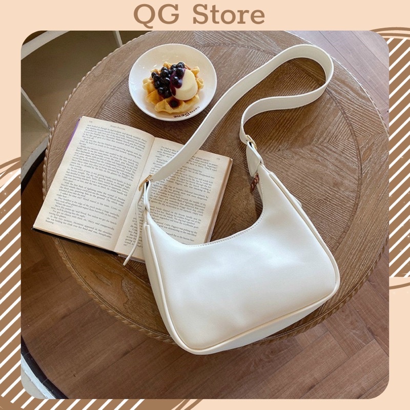 Túi xách nữ dáng thuyền siêu xinh dễ phối đồ QG86