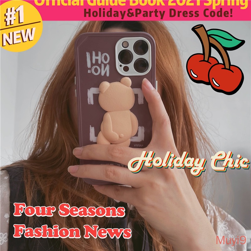 Ốp Điện Thoại Dẻo Họa Tiết Hoạt Hình Vui Nhộn Dễ Thương Cho Iphone12Pro Max I12 Iphone11Promax X Xsmax Xr I8 / Se2 Iphone7Plus | BigBuy360 - bigbuy360.vn