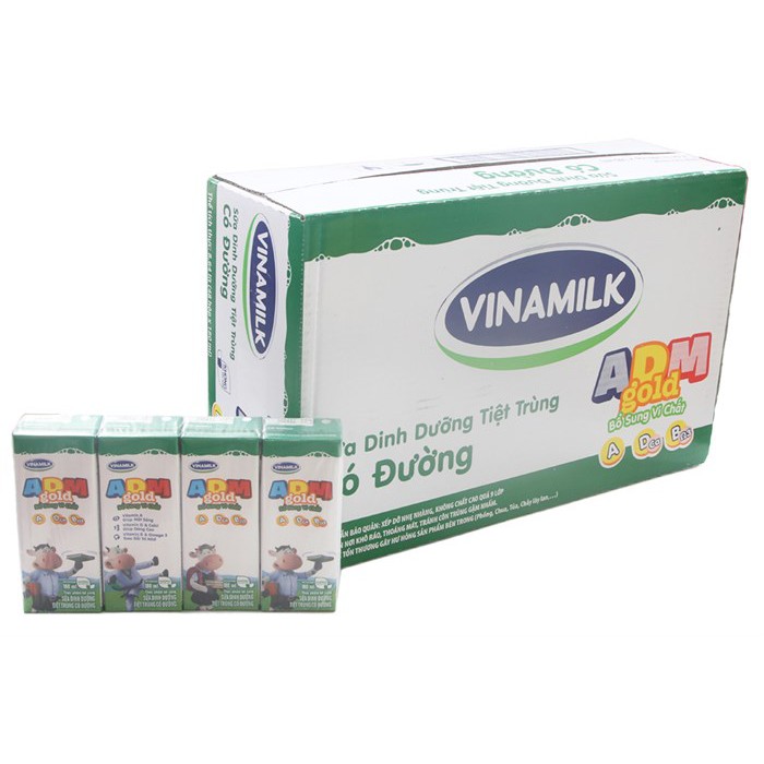 24 hộp Sữa ADM Trắng 180ml