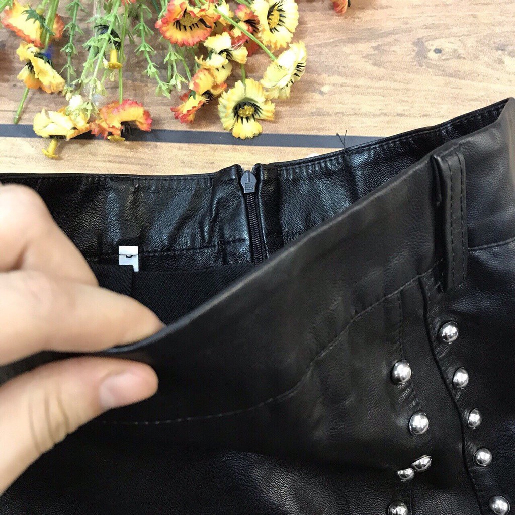 Chân váy da đinh hàng Quảng Châu | BigBuy360 - bigbuy360.vn