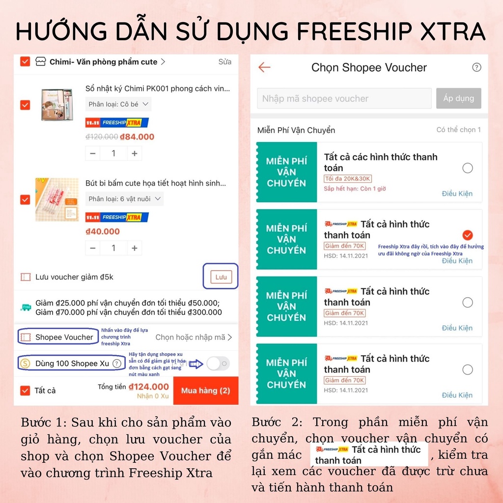 Tai nghe nhét tai có dây Chimi PK019 kèm hộp đựng phong cách Hàn Quốc