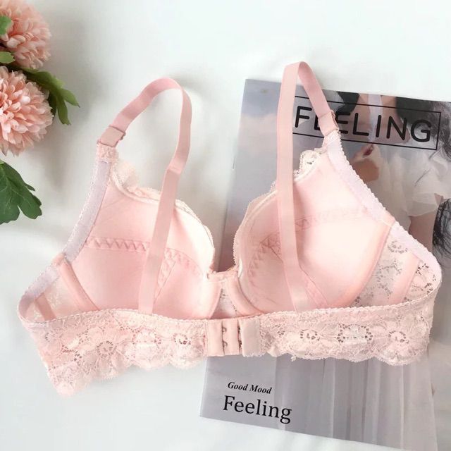 Áo lót ren có gọng ko mút cho chị e ngực to nhé