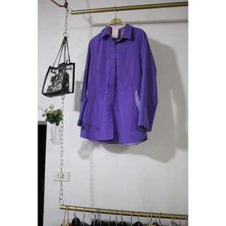 Áo vest blazer tím, xanh_2hand