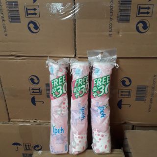 Combo 30 bông tẩy trang ipek 130 miếng
