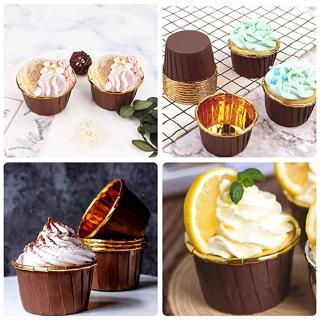 Set 50 Cốc Giấy Làm Bánh Cupcake