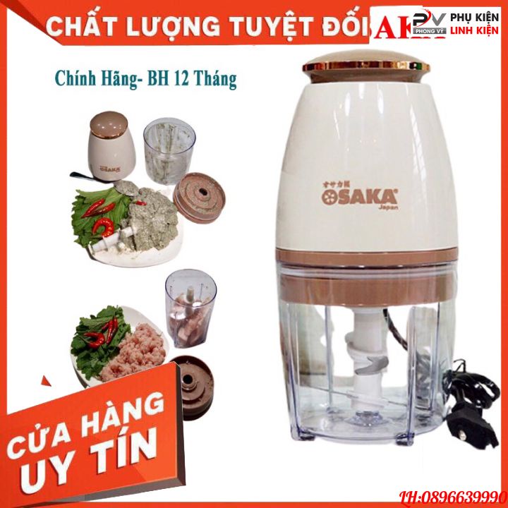 Máy xay thịt mini OSAKA đa năng 750ml