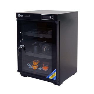Tủ chống ẩm máy ảnh 40 Lít Fuji DHC040 màu đen (điều khiển nhiệt đô,độ ẩm bên ngoài, có đèn Led, 2 ngăn điều chỉnh )