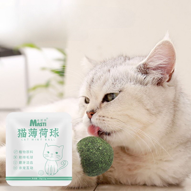 VIÊN CATNIP CỎ BẠC HÀ CHO MÈO GẮN TƯỜNG GIẢM STRESS